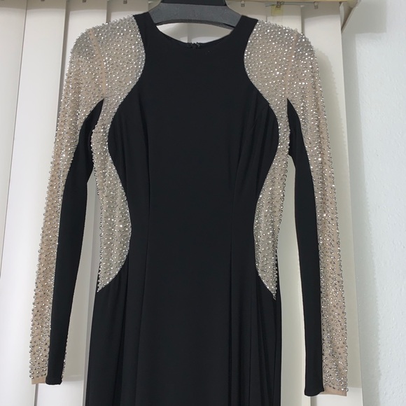 Maxi Black Dress - Picture 2 of 6